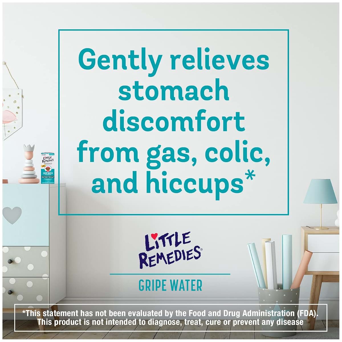 Little Remedies Gripe Water with Chamomile for Baby Gas and Hiccups