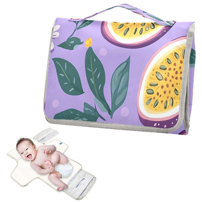 Waterproof Portable Diaper Changing Pad with Built-In Pillow