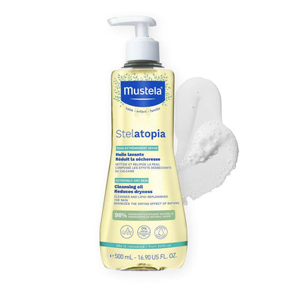 Mustela Stelatopia Eczema-Prone Skin Cleansing Oil