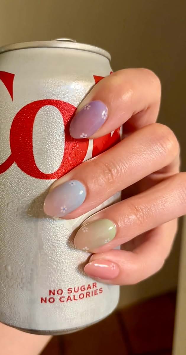 Nova Nails Semi Cured Gel Nail Strips In Flower Child (photo 4)