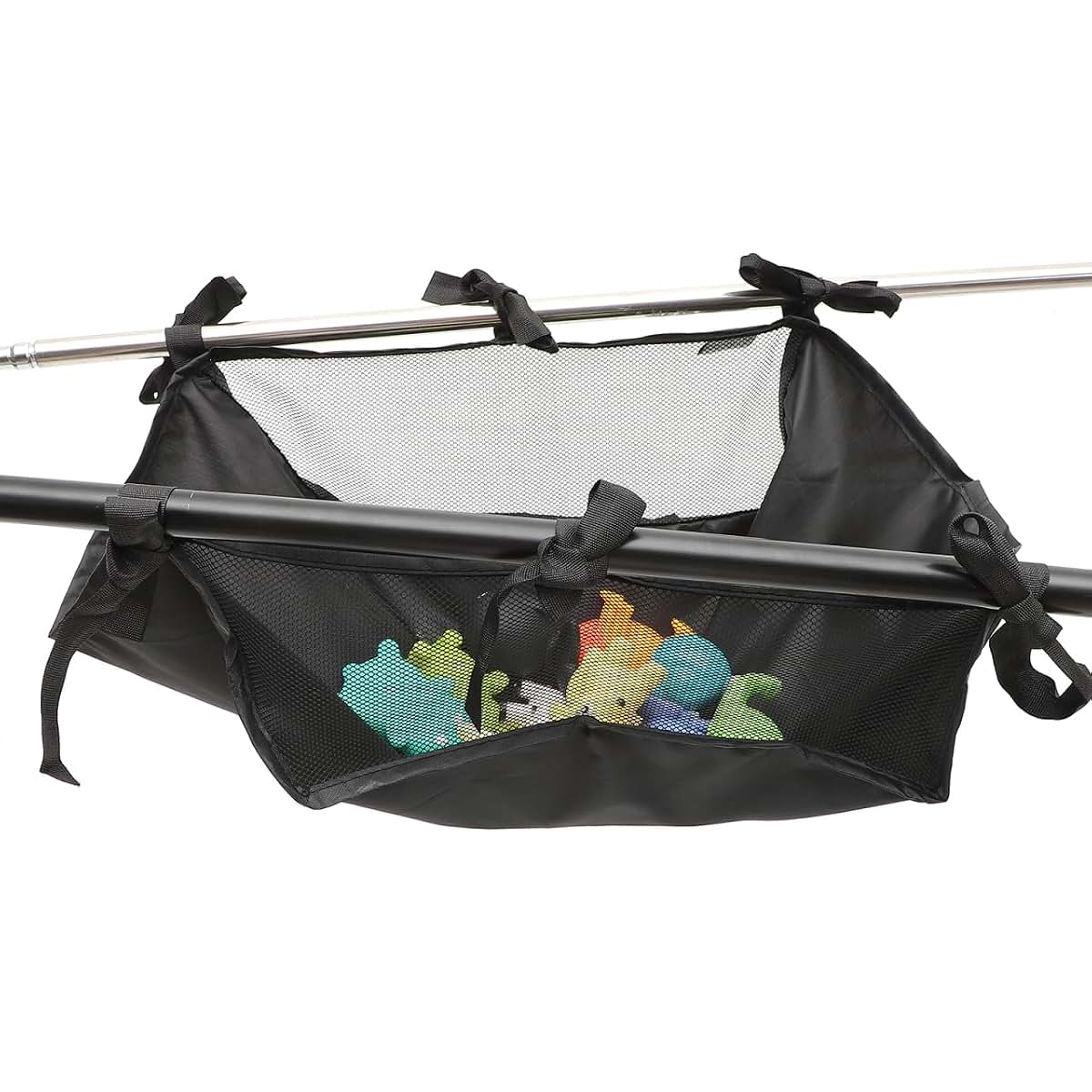 Vaguelly Stroller Bottom Basket Organizer - Oxford Fabric Storage Bag