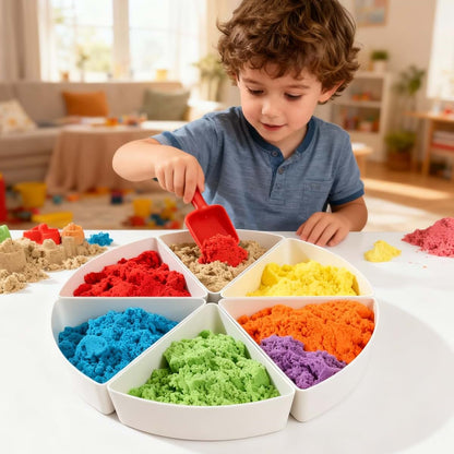 Toddler Sensory Bin With Lid And Removable Inserts