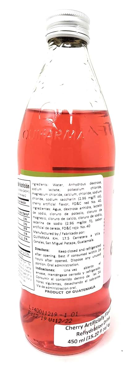 Quifarma Glucosora Cherry Re-hydration Drink, 3 Pack (photo 3)
