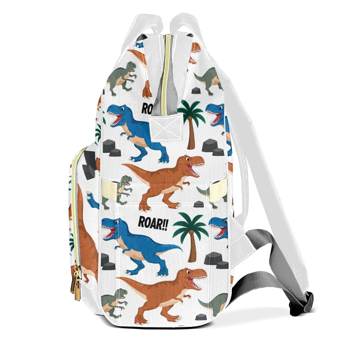 Joyestore Personalized Dinosaurs Custom Mom Bag (photo 3)