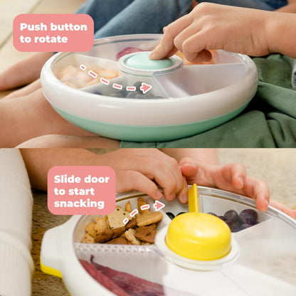 GoBe Kids Large Snack Spinner Slide Bundle