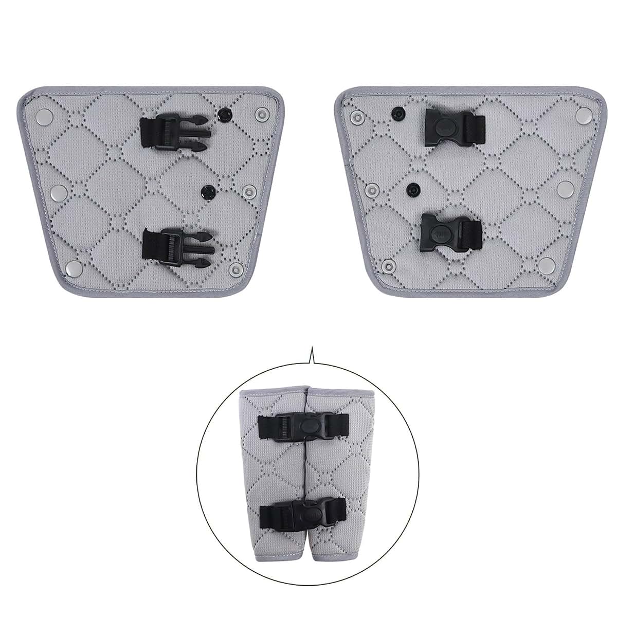 Shyyoulqe Auto Seat Harness Fastener And Chest Clip Guard