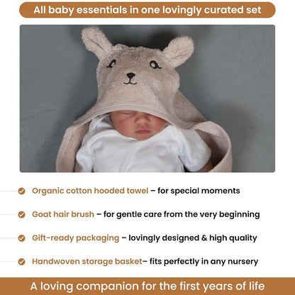 Little Dedi 3-Piece Newborn Bath Essentials Set