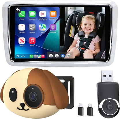 Cabin Care Baby Car Camera With Wireless CarPlay Adapter