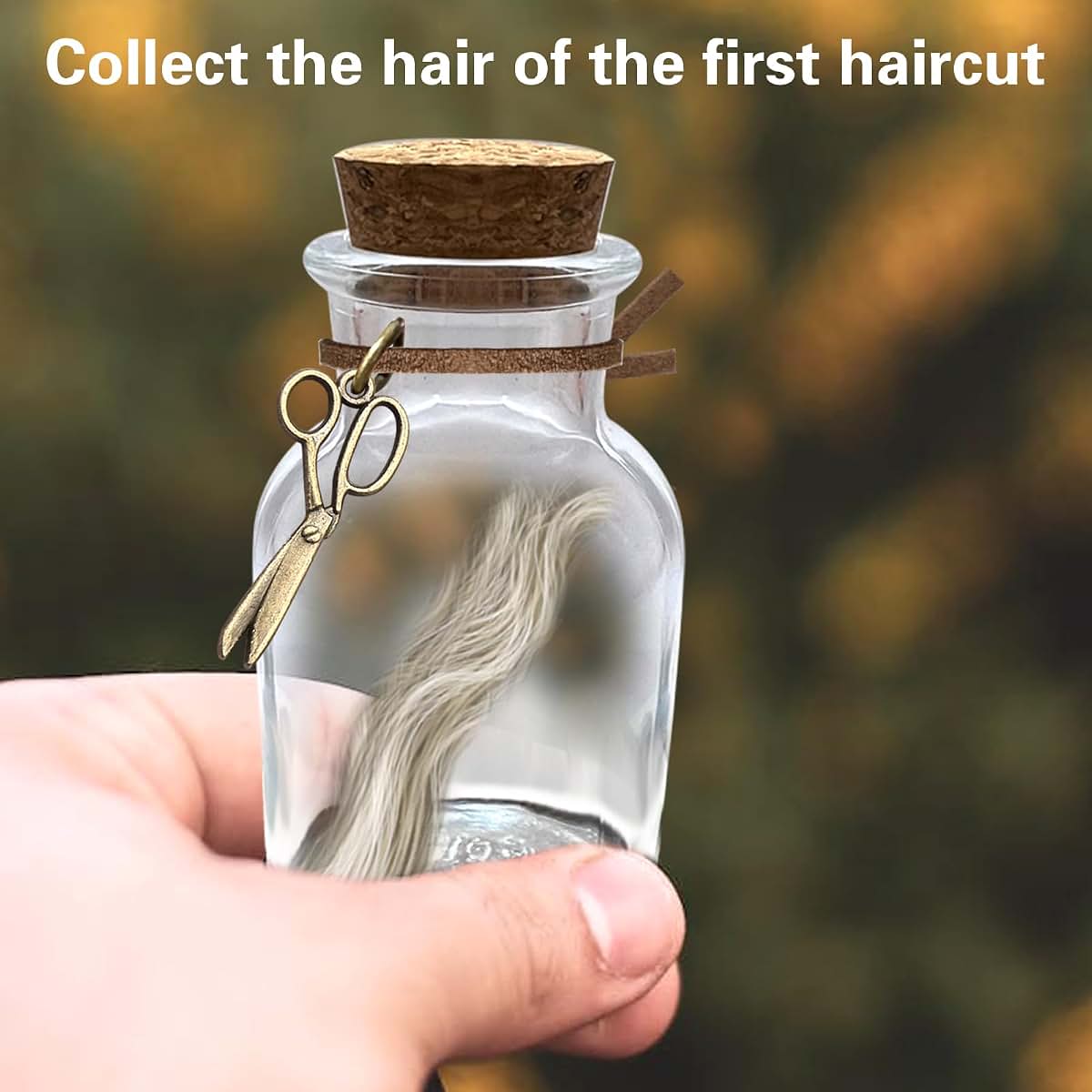 Liannan First Haircut Curl Keepsake Jar (photo 4)