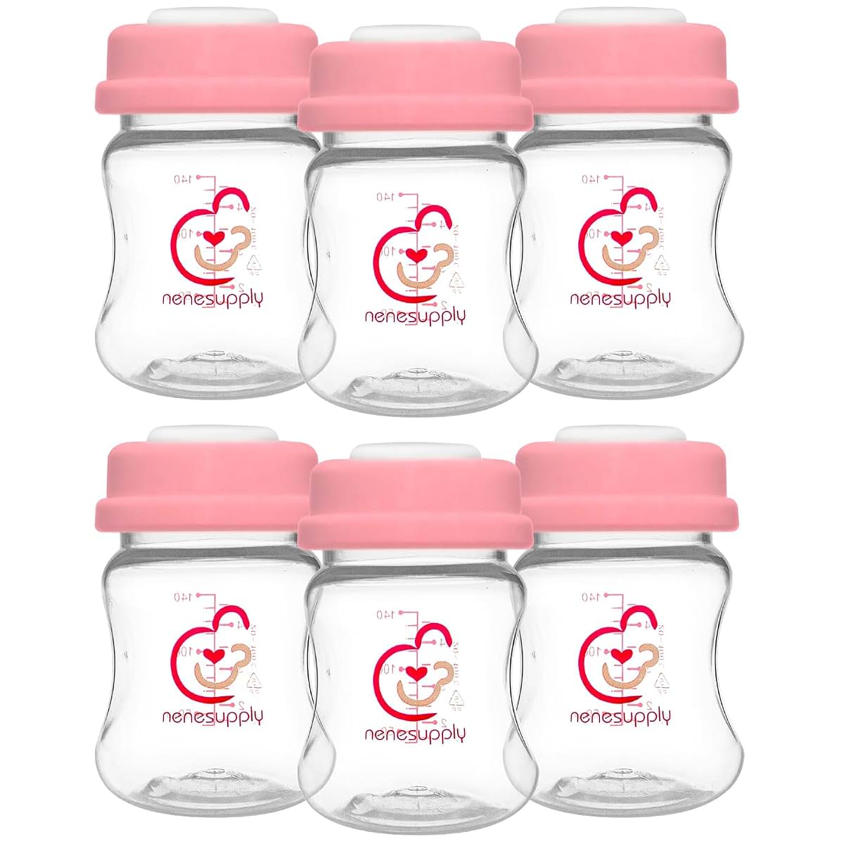 Nenesupply Storage Bottles for Breastmilk Collection and Feeding