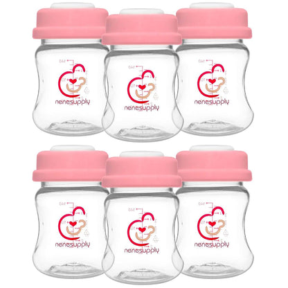 Nenesupply Storage Bottles for Breastmilk Collection and Feeding