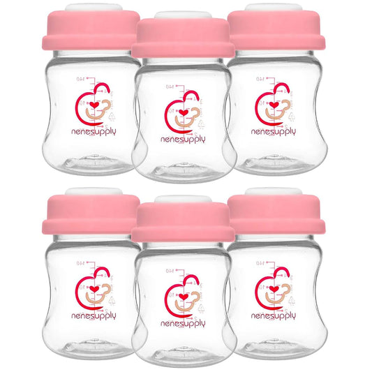 Nenesupply Storage Bottles for Breastmilk Collection and Feeding