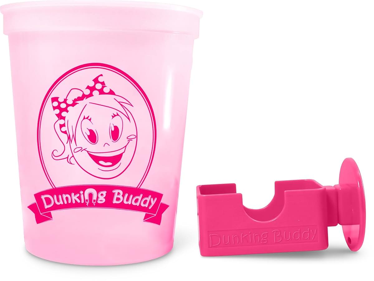 Dunking Buddy Pink Cookie Dunking Tool