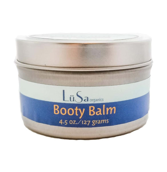 Lusa Organics Booty Balm - All Natural Organic Ingredients Soothe Sore Baby Bottoms Including Diaper Rash, Cuts