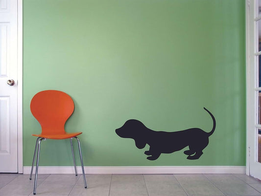 All Things Valuable Dachshund Dog Wall Sticker Art Decal 15x20 Inch