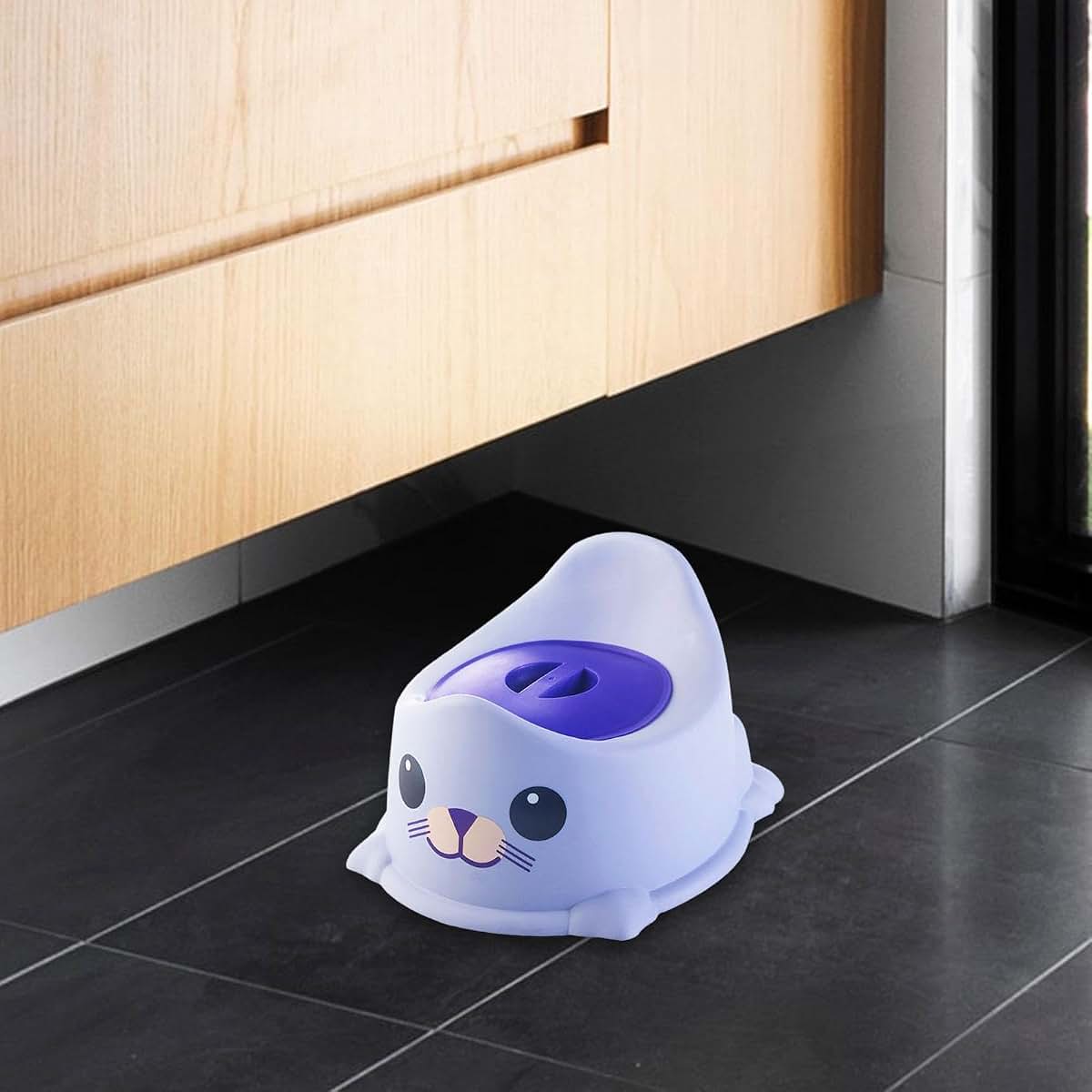 shamjina Baby Potty Chair Urinal Travel Easy to Clean Portable Adorable for 1-6 Years Old with Lid Potty Seat Animal (photo 4)