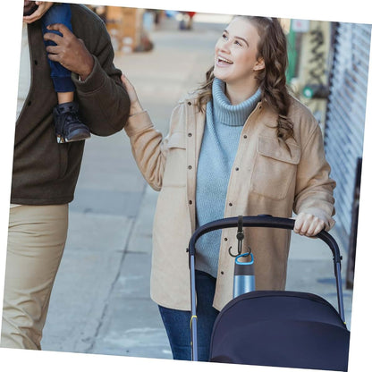 Stroller Hook Double Hanging Bag Accessory for Jogging Trolley