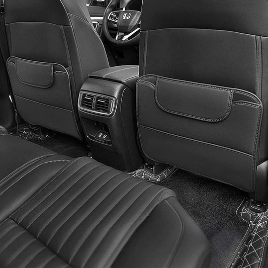 VHNYWKCX 2 Pcs Car Seat Kick Mat Leather Protectors For Ford Ranger
