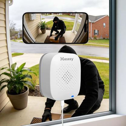 Hieasy Home 3K Window Camera With AI Human And Vehicle Detection