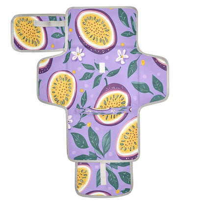 Waterproof Portable Diaper Changing Pad with Built-In Pillow