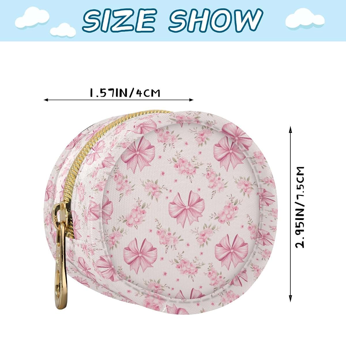 Keige Boho Flower Pacifier Holder Case With Stroller Clip