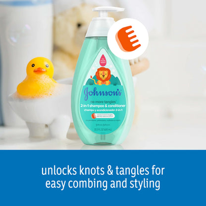 Johnson's No More Tangles 2-in-1 Shampoo & Conditioner
