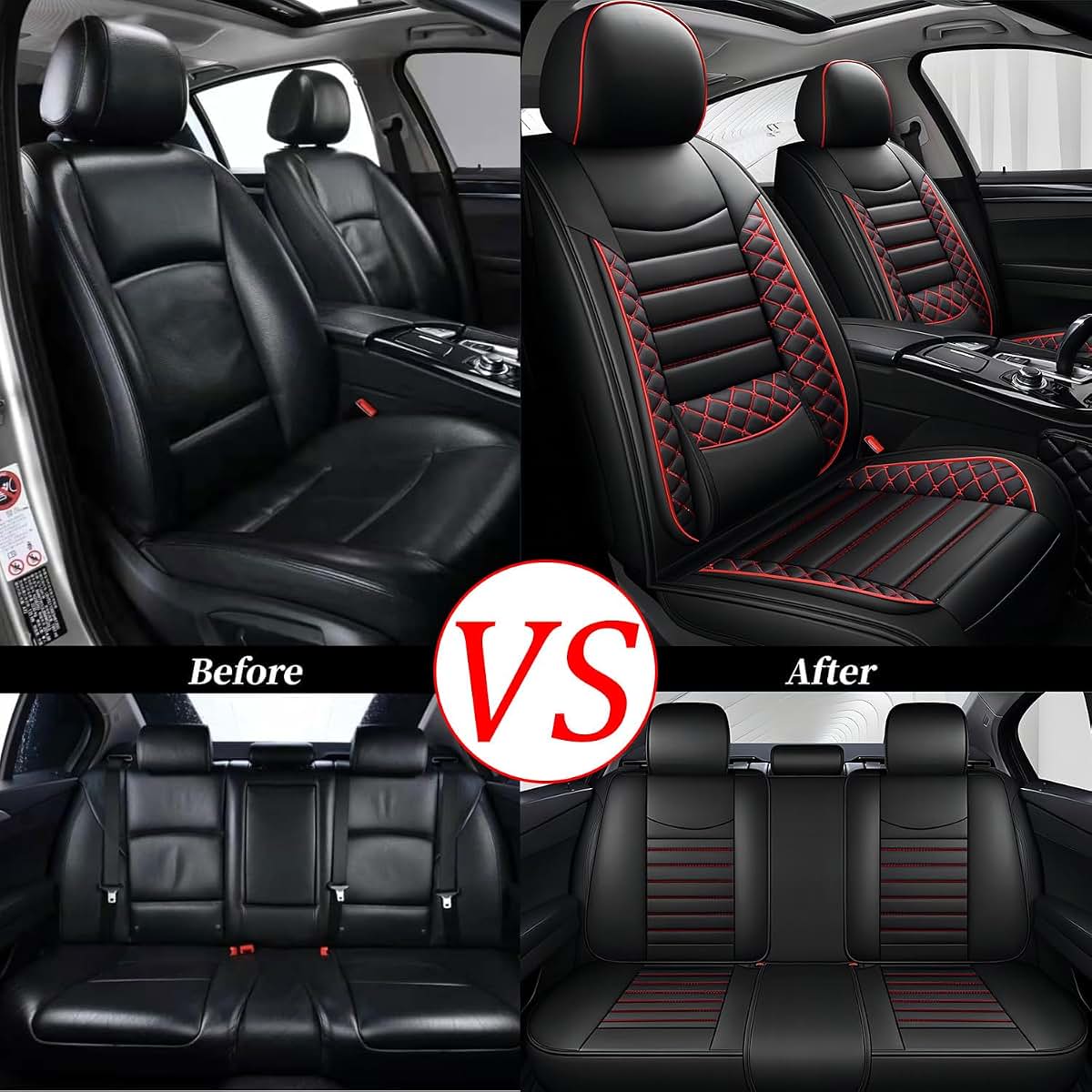 Jeep Grand Cherokee Seat Covers, Full Set Leather Protectors