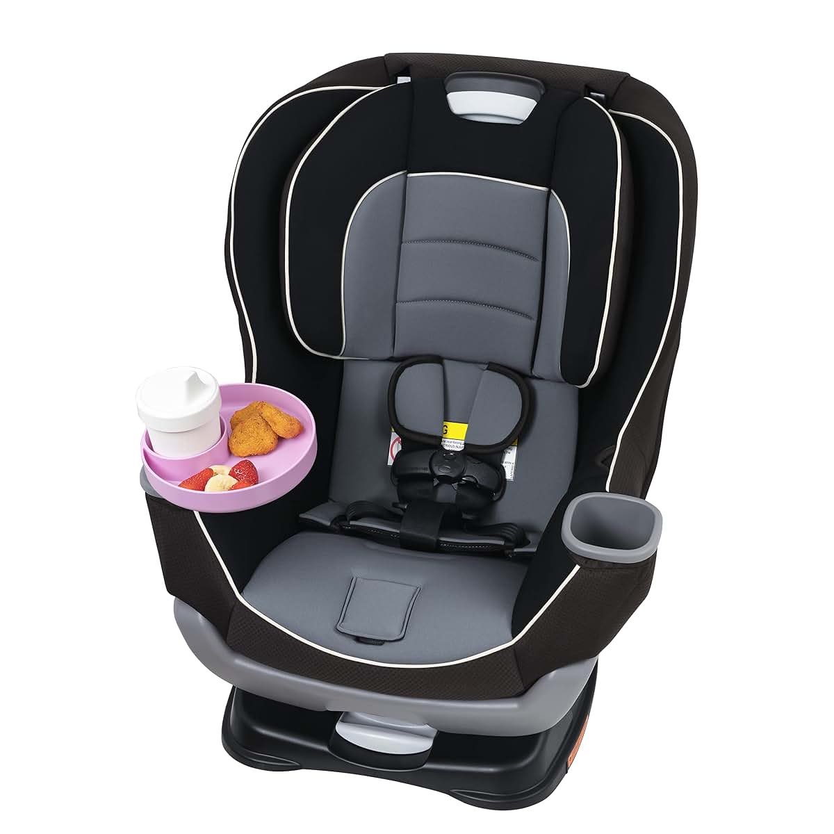 Travel Tray Round Cup Holder Adapter And Tray In Lavender (photo 4)