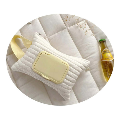 Psdndeww Refillable Wipe Holder Travel Pouch - Little Bear Design (photo 4)