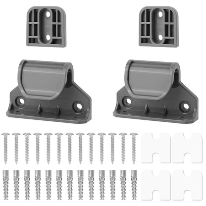 BabyOneStop Retractable Baby Gate Replacement Parts Kit Gray