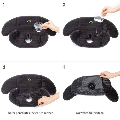Huayao Piddle Pad Car Seat Protector - Black (photo 4)