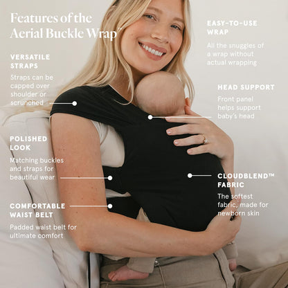 WildBird Aerial Buckle Wrap Newborn Baby Carrier