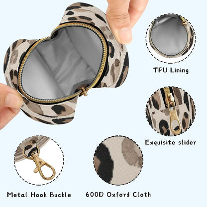 Pacifier Storage Case with Metal Hook Buckle