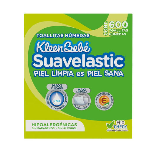 JOSANG Kleenbebe - Toallitas Húmedas KleenBebé Suavelastic Max 600 pzas