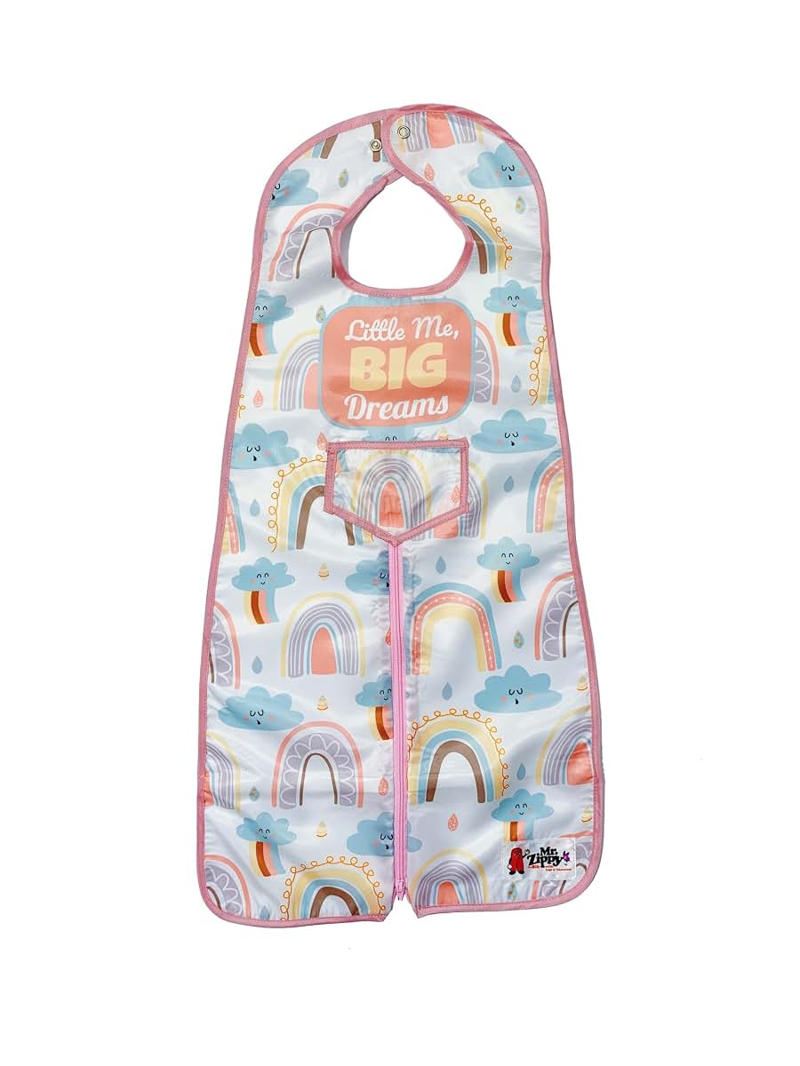 Moore Of Rachel Full Body Waterproof Baby Bib With Zippered Legs (photo 4)