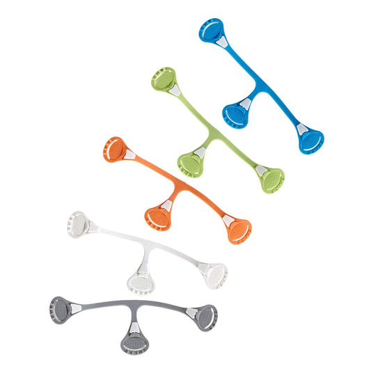 Snappi Baby [Toddler Size (Size 2) 5-Pack] Snappi Cloth Diaper Fasteners - Replaces Diaper Pins - Use with Cloth