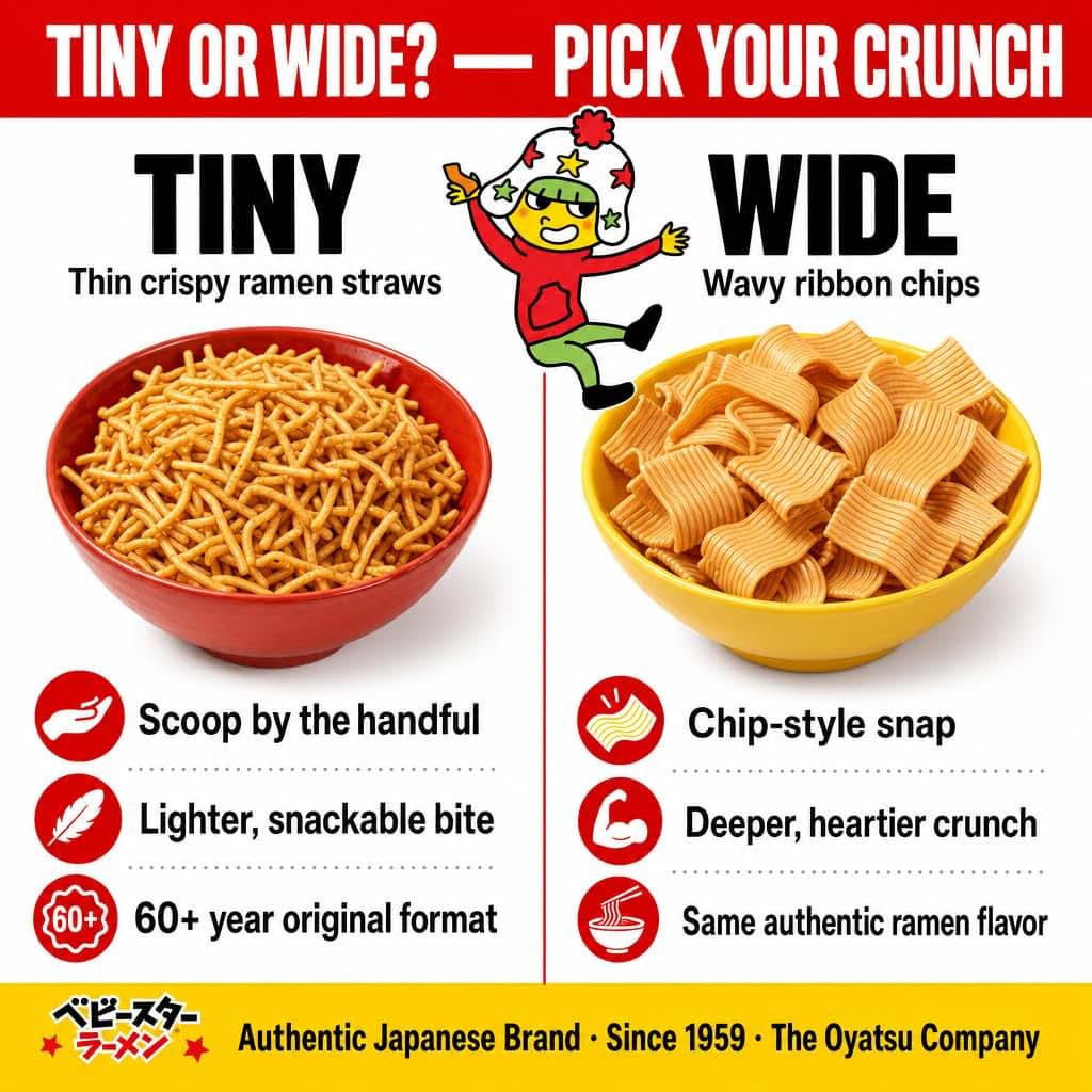 Baby Star Tonkotsu Crunchy Ramen Snack Wide, 6 Pack (photo 4)