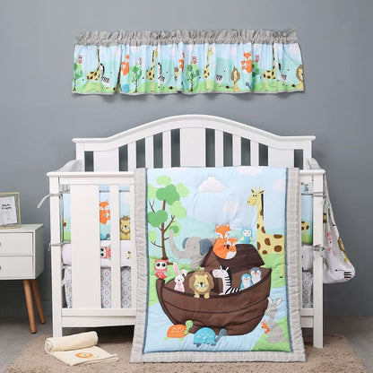 CribMATE Animal Pattern Nursery Crib Diaper Stacker Storage Bag (photo 4)