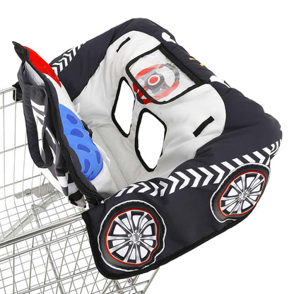 Eyou Baby Police Car Grocery Cart Cover