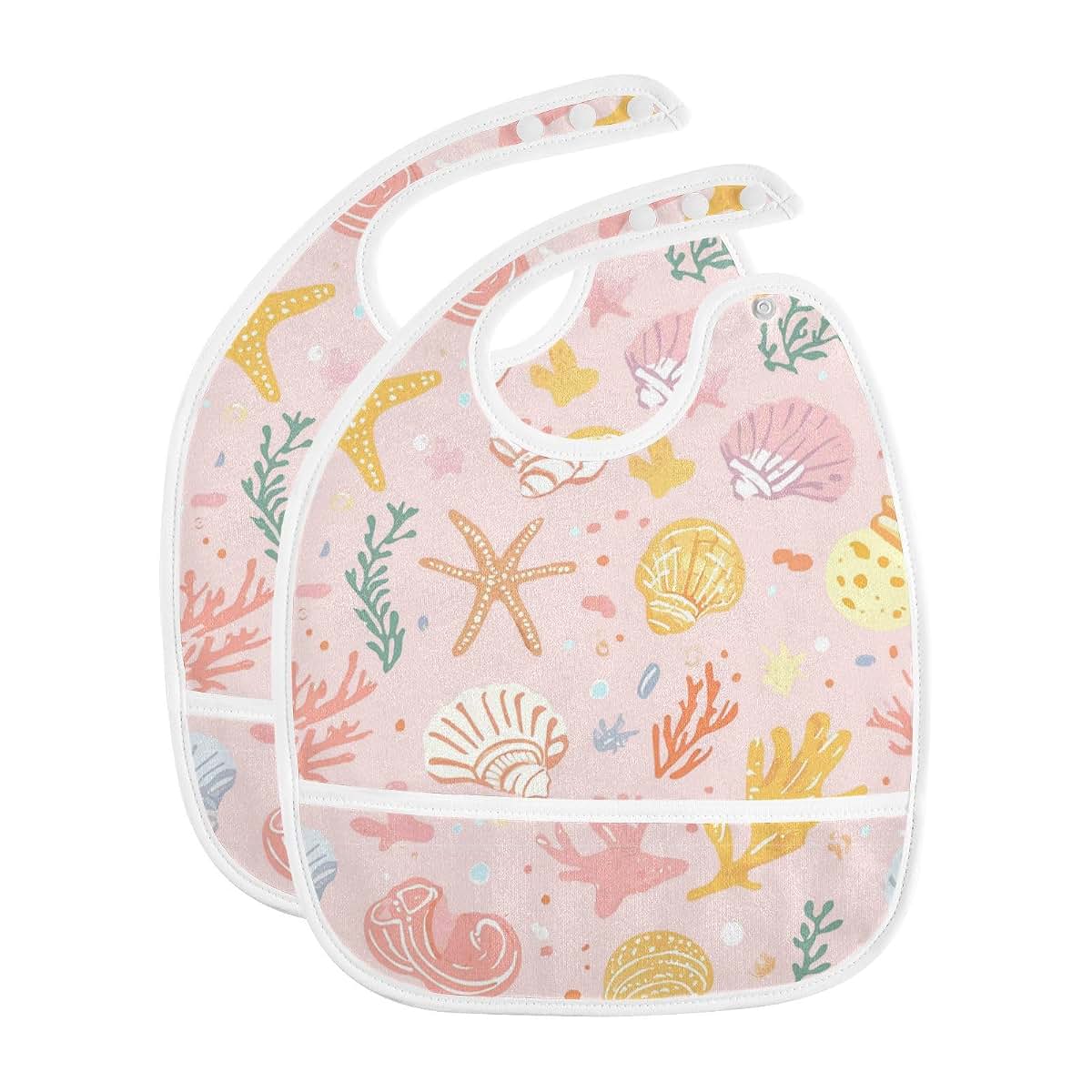 Infant and Toddler Bibs for Feeding and Drooling Protection