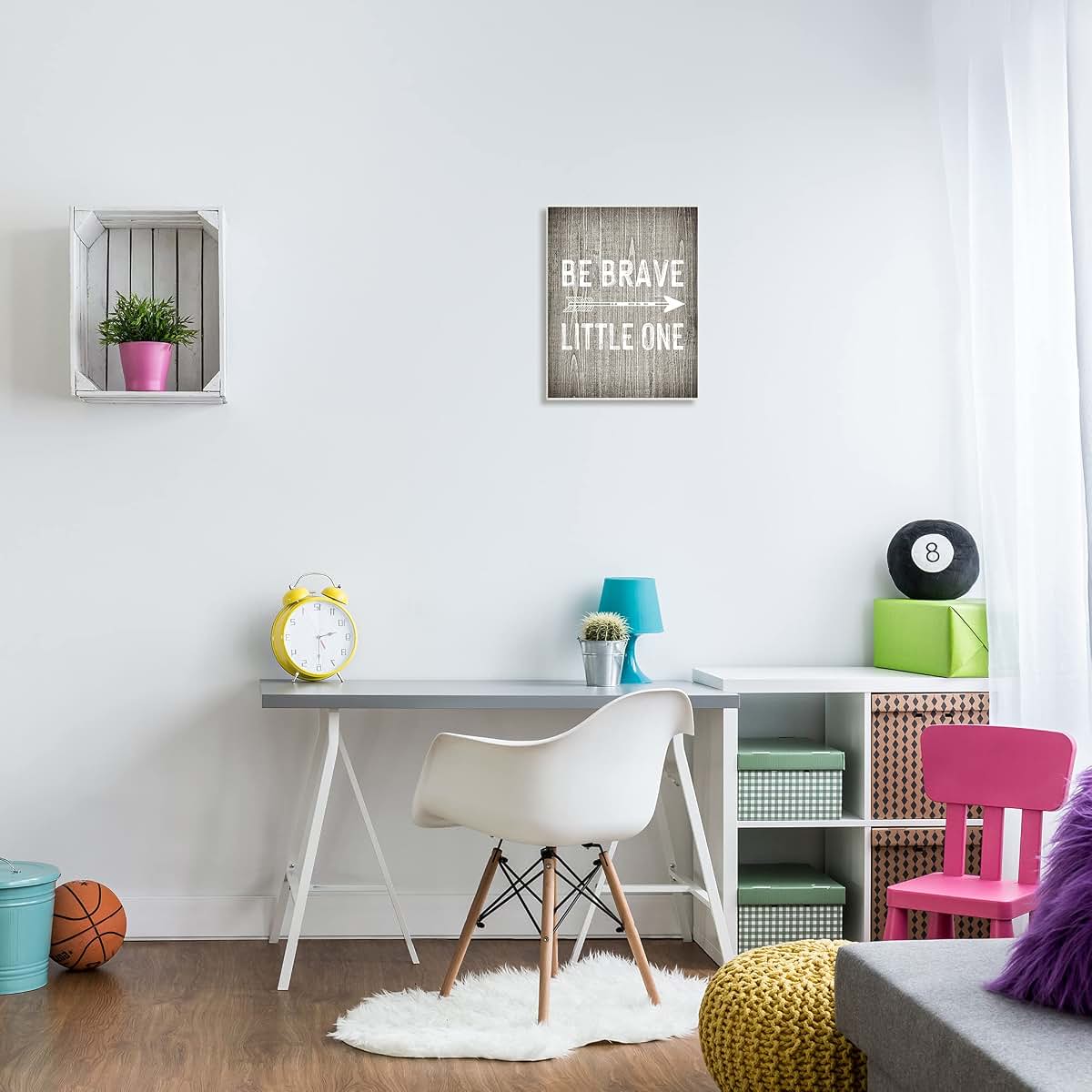 Stupell Industries Be Brave Little One Rustic Adventure Wall Art