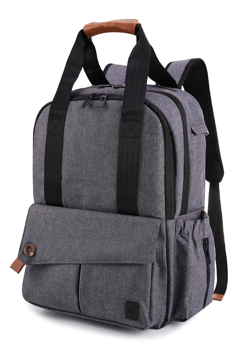 BabyOneStop Ferlin Backpack Diaper Bag With 15 Pockets