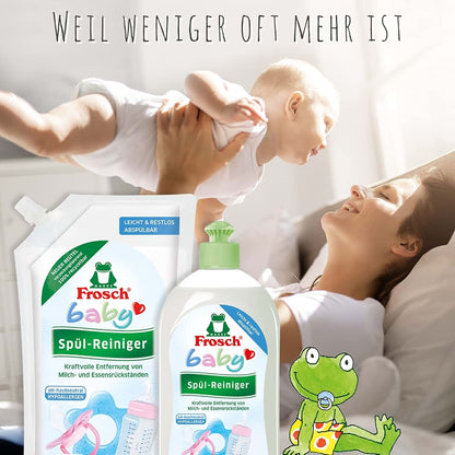 Frosch Baby Washing Up Liquid for Bottles, Teats & Toys, 500 ml