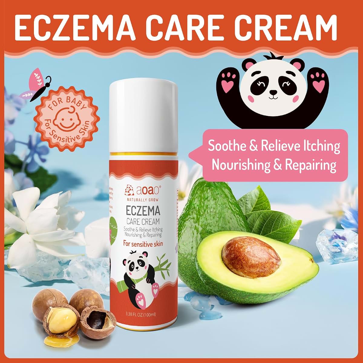 Baby Bath and Body Product for Daily Care Routine