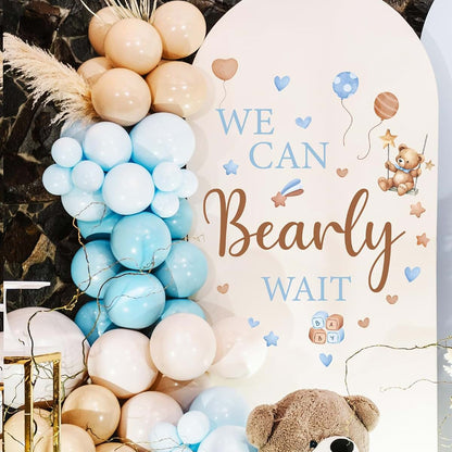 Wxiben Bearly Wait Wall Decal Bear Sign Decor