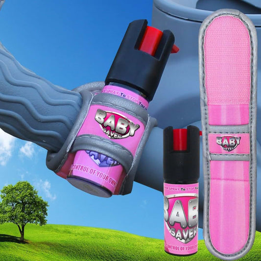Baby Saver Pepper Spray For Strollers With Reflective Edging