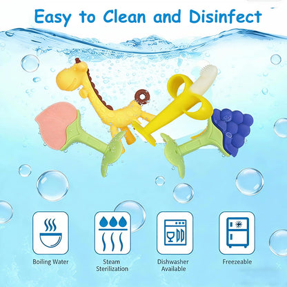 Haili Baby Teething Toys Silicone