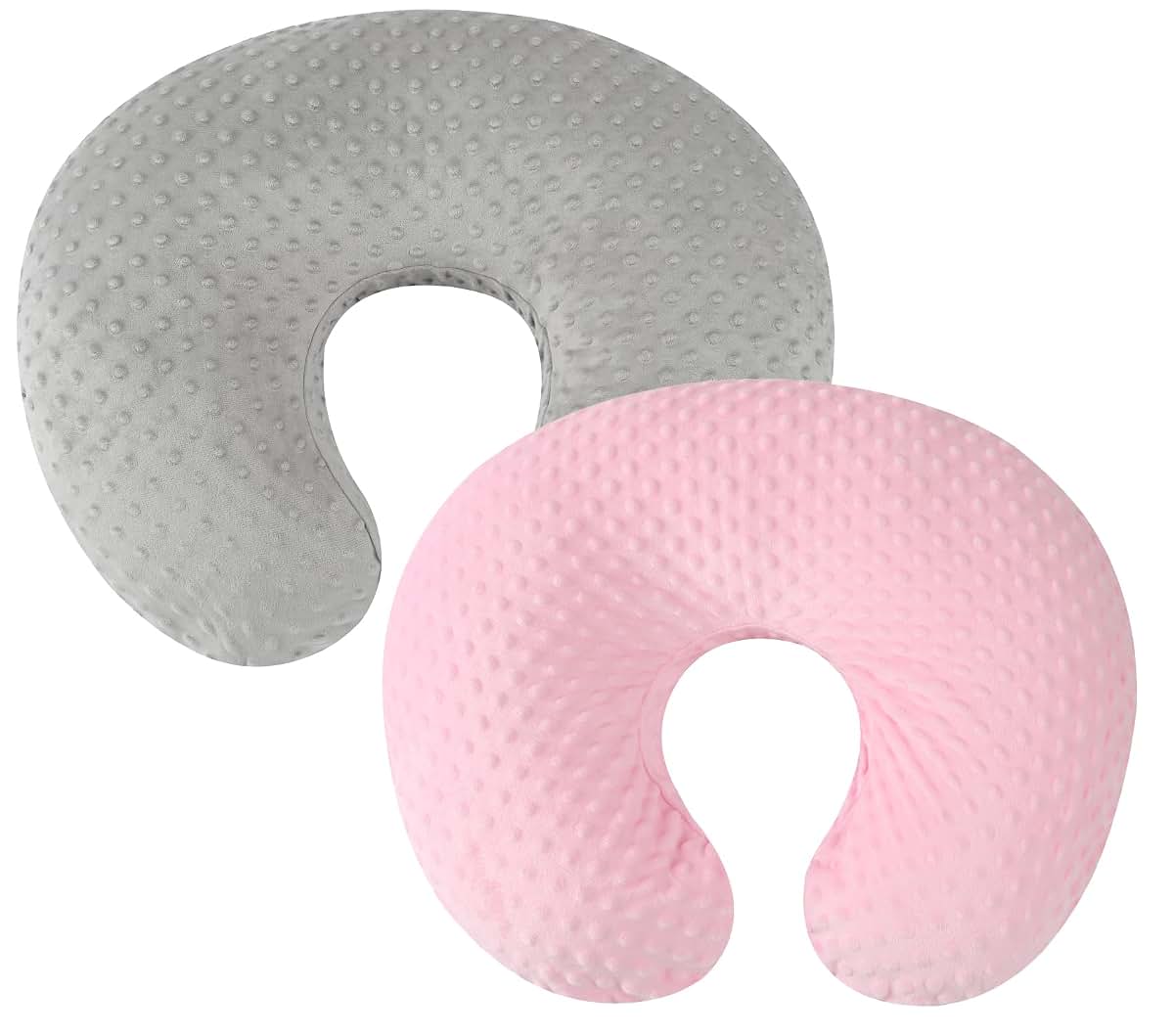 Bilokonda Nursing Pillow Cover Set, 2 Pack Dot Knitting Slipcovers