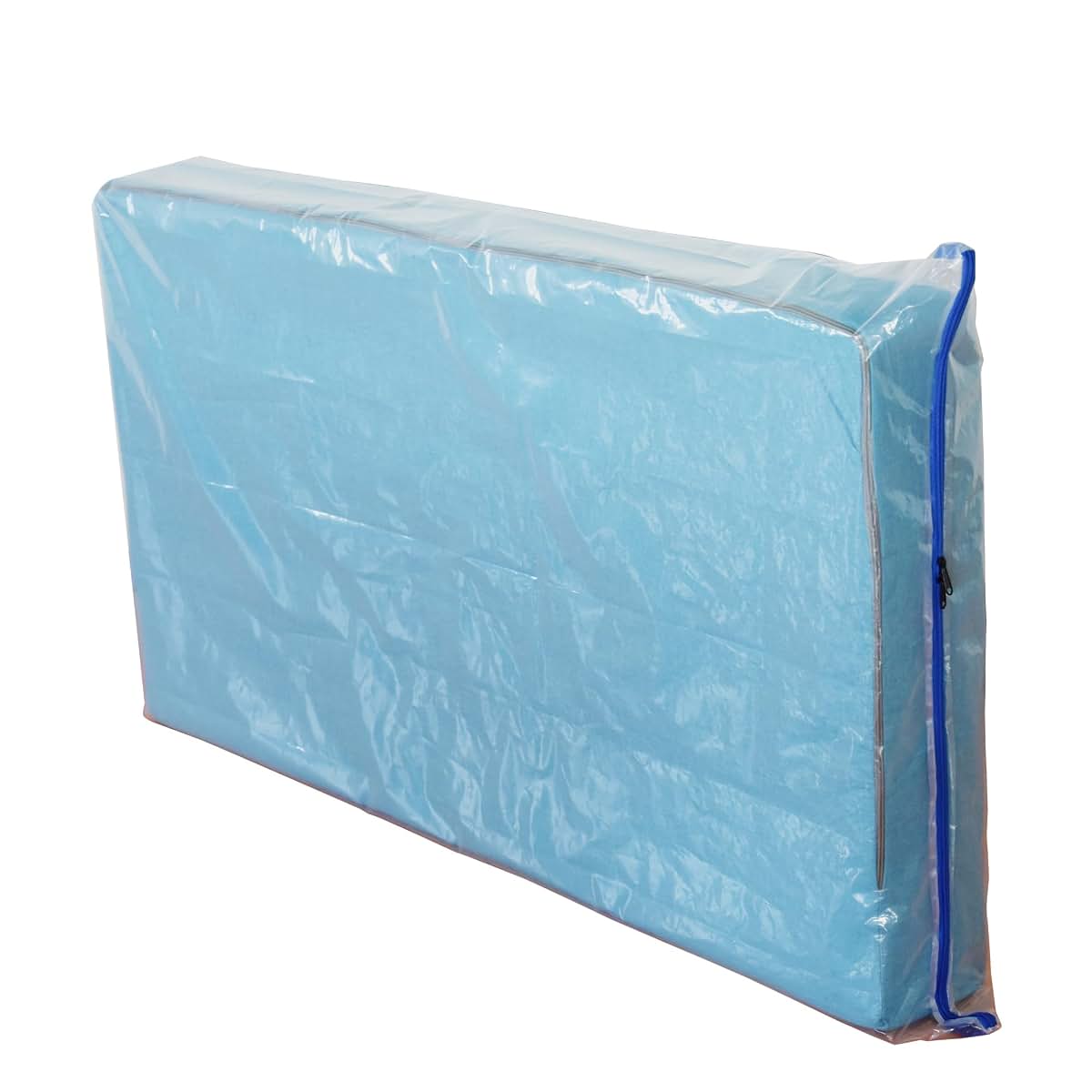 Juneshe 2 Pack Crib Mattress Storage Bags With Zipper, 3 Mil Thick Plastic Cover