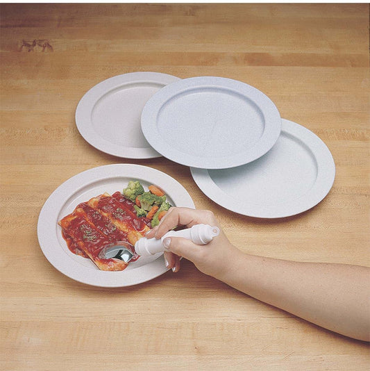 Fabrication Inner Lip Plate Plastic Sandstone 9"